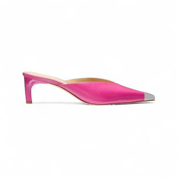 Michael Michael Kors Women's Kasia Mule Pumps - Wild Berry - Picture 2 of 3